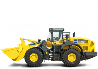 Gumikerekes homlokrakodók Komatsu WA500-8E0