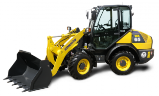 Gumikerekes homlokrakodók Komatsu WA65-6