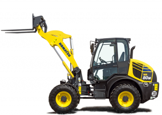 Gumikerekes homlokrakodók Komatsu WA80M-7