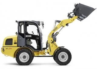 Gumikerekes homlokrakodók Wacker Neuson WL34