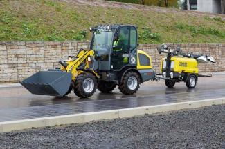 Gumikerekes homlokrakodók Wacker Neuson WL38