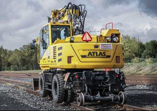 Gumikerekes kotrók Atlas 1604 ZW 