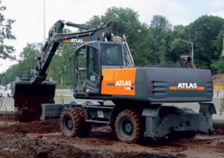 Gumikerekes kotrók Atlas 190 W