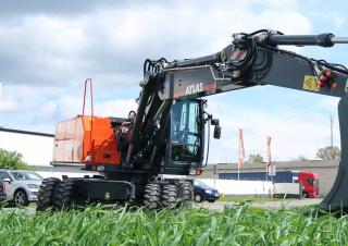 Gumikerekes kotrók Atlas 190 W