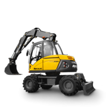 Gumikerekes kotrók Mecalac 714 MW e