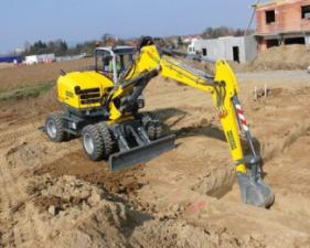 Gumikerekes kotrók Wacker Neuson 9503
