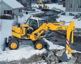 Gumikerekes kotrók Liebherr A 311 Litronic