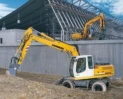 Gumikerekes kotrók Liebherr A 904 Litronic