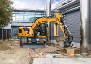 Gumikerekes kotrók Liebherr A 914 Compact Litronic