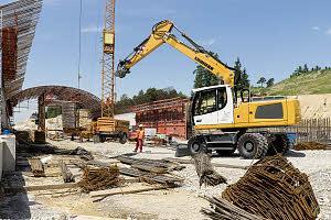 Gumikerekes kotrók Liebherr A 924 Litronic