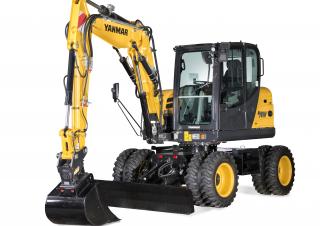 Gumikerekes kotrók Yanmar B 75 Circular