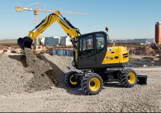 Gumikerekes kotrók Yanmar B 95 Circular