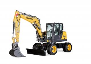 Gumikerekes kotrók Yanmar B 95 MB