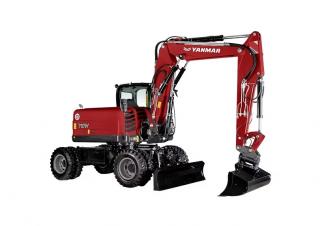 Gumikerekes kotrók Yanmar B110W 