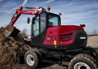 Gumikerekes kotrók Yanmar B110W 