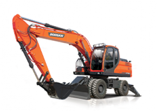 Gumikerekes kotrók Doosan DX190W
