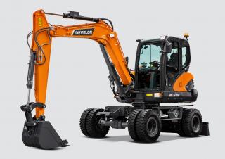 Gumikerekes kotrók Develon DX57W-7 