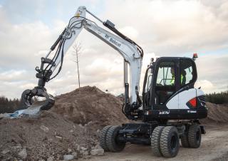 Gumikerekes kotrók Bobcat E57W