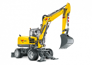 Gumikerekes kotrók Wacker Neuson EW 100