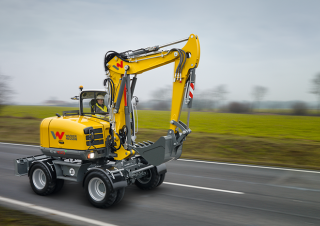 Gumikerekes kotrók Wacker Neuson EW 100