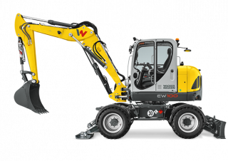 Gumikerekes kotrók Wacker Neuson EW 100