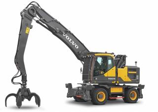 Gumikerekes kotrók Volvo EW200E MH