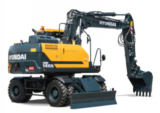 Gumikerekes kotrók Hyundai HW140A