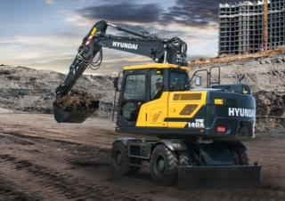 Gumikerekes kotrók Hyundai HW140A L