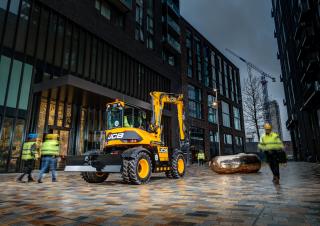 Gumikerekes kotrók JCB Hydradig 110W