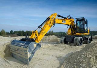Gumikerekes kotrók JCB JS145W