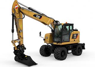 Gumikerekes kotrók Caterpillar M317F