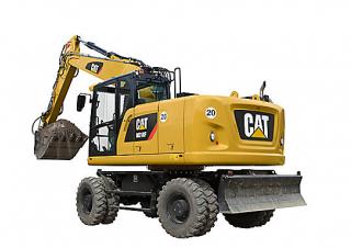 Gumikerekes kotrók Caterpillar M318F