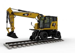 Gumikerekes kotrók Caterpillar M323F