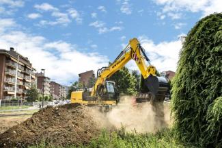 Gumikerekes kotrók New Holland WE170B pro