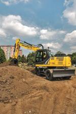 Gumikerekes kotrók New Holland WE170B pro