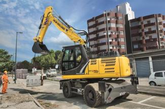 Gumikerekes kotrók New Holland WE170B pro