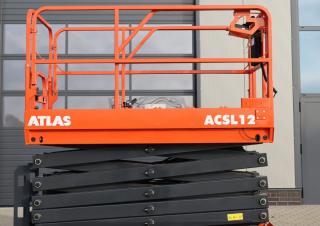 Ollós emelők Gumikerekes ollós személyemelők Atlas Kompakt ACSL 1212 DC