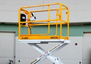 Ollós emelők Gumikerekes ollós személyemelők Custom Equipment HB-1030