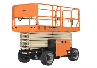 Ollós emelők Gumikerekes ollós személyemelők JLG RT4769