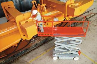 Ollós emelők Gumikerekes ollós személyemelők Skyjack SJ III 3220