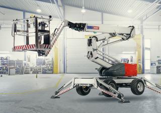 Gémes személyemelők Gumikerekes töretőgémes munkaállványok Dino Lift Dino 280RXT