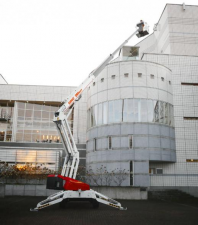 Gémes személyemelők Gumikerekes töretőgémes munkaállványok Dino Lift Rhino 265 RXT