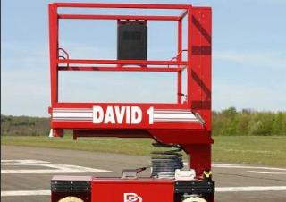 Ollós emelők Gumikerekes ollós személyemelők PB David 1 PB 75 V