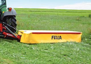 Hátra szerelhető kaszák - tárcsa cond. nélkül Fella SM 208 InLine