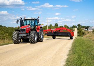 Hátra szerelhető kaszák - tárcsa és cond. Massey Ferguson 1316 S