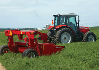 Hátra szerelhető kaszák - tárcsa és cond. Massey Ferguson 1316 S