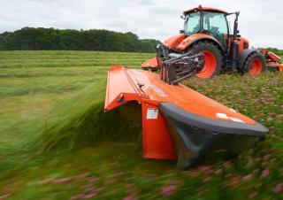 Hátra szerelhető kaszák - tárcsa és cond. Kubota DMC6332R