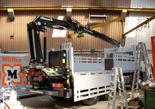 Hidraulikus rakodódaruk Cormach 16600 E1