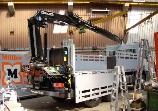 Hidraulikus rakodódaruk Cormach 16600 E2