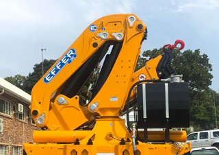 Hidraulikus rakodódaruk Effer 350 3S